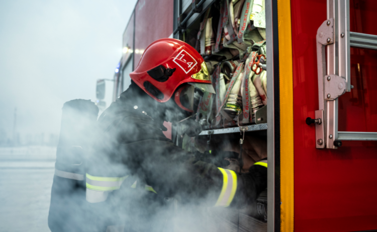 В Спасском районе горел многоквартирный жилой дом