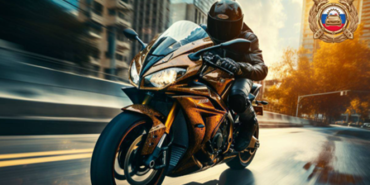 За сутки на рязанских дорогах полицейские выявили 6 мотоциклистов-нарушителей