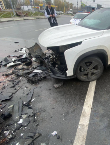 В ДТП на проезде Шабулина пострадал 20-летний водитель на Mitsubishi