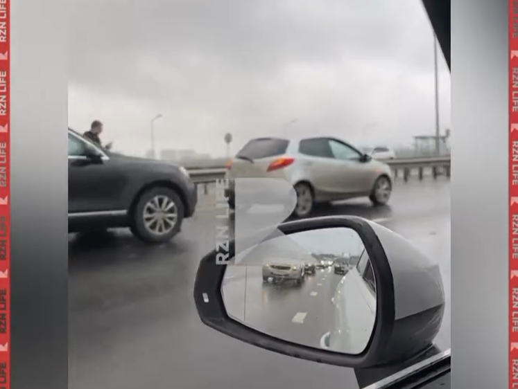 На Северной окружной дороге в Рязани произошло массовое ДТП