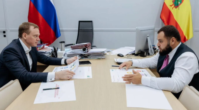 Малков и Халиков подвели итоги озеленения в Рязанской области Малков и Халиков подвели итоги озеленения в Рязанской области