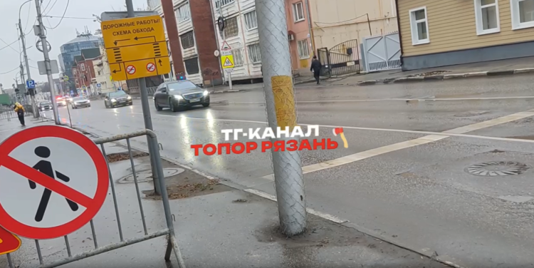 В Рязани заметили кортеж в сопровождении полицейских машин