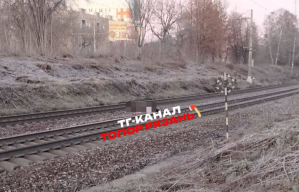 В Сети опубликовали фото сбитого поездом мужчины в Рязани