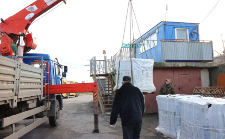 Рязанская мэрия доставила в зону СВО строительные материалы и световое оборудование