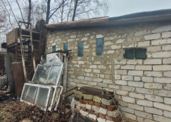 В Сасовском округе горела хозпостройка