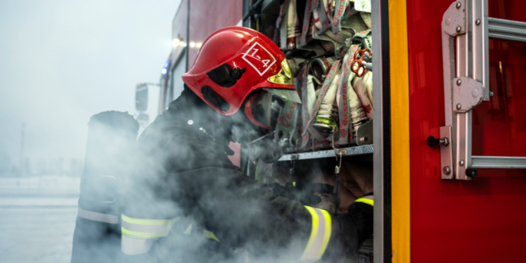 В Старожиловском районе горели хозпостройки