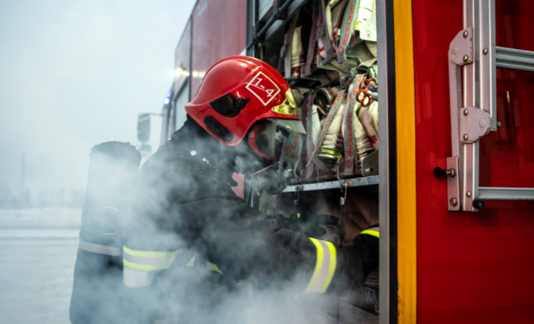 В Старожиловском районе горели хозпостройки
