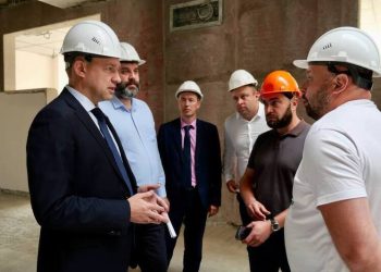 Министр транспорта Рязанского региона Супрун проинспектировал строительство новой школы на улице Зубковой Министр транспорта Рязанского региона Супрун проинспектировал строительство новой школы на улице Зубковой