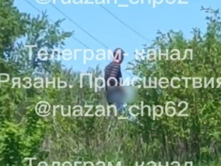 Рязанцы пожаловались на онаниста около железной дороги