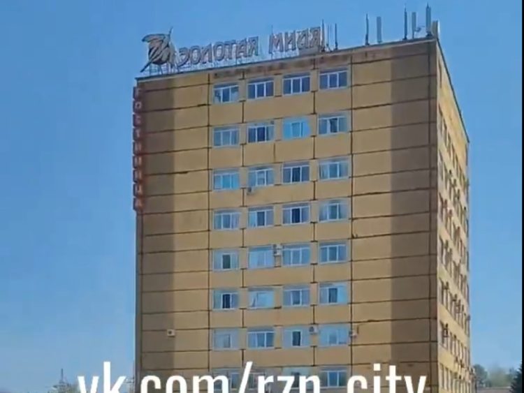 В Рязани эвакуировали гостиницу "Золотая миля"