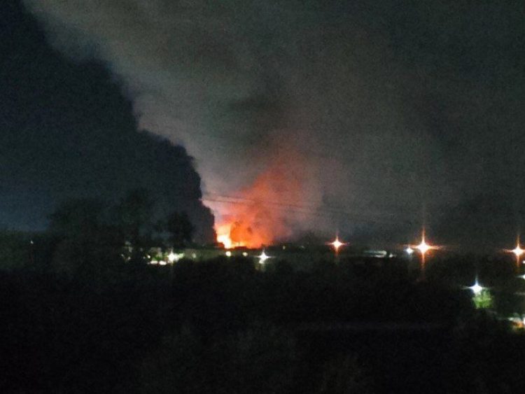 В ночь на 29 июля в рязанском Недостоеве произошел крупный пожар