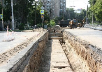 На улице Гагарина стартовали работы по капремонту участка тепломагистрали На улице Гагарина стартовали работы по капремонту участка тепломагистрали