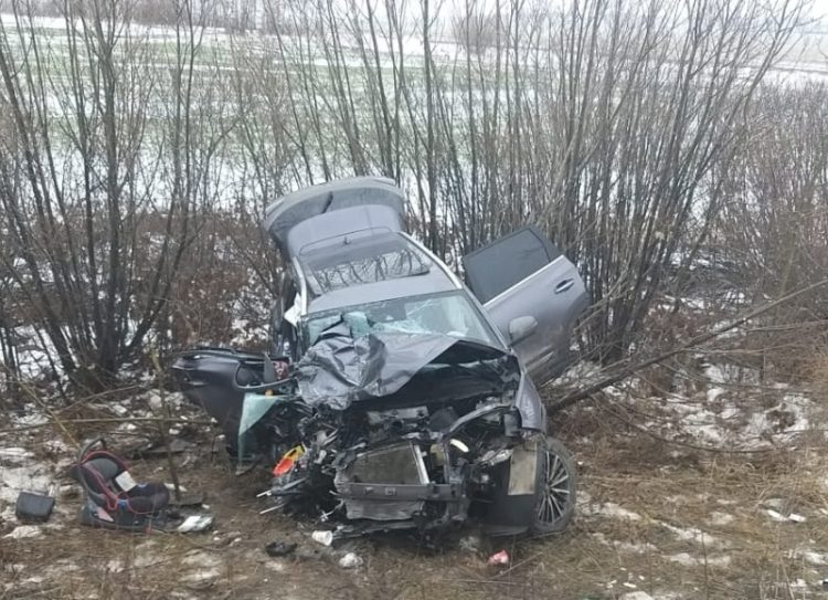Поблизости рязанского Скопина при столкновении легковушек пострадали 5 человек