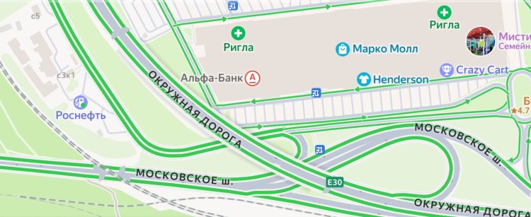 Рязанских водителей предупредили о закрытии проезжей части на Московском шоссе ночью 24 июня