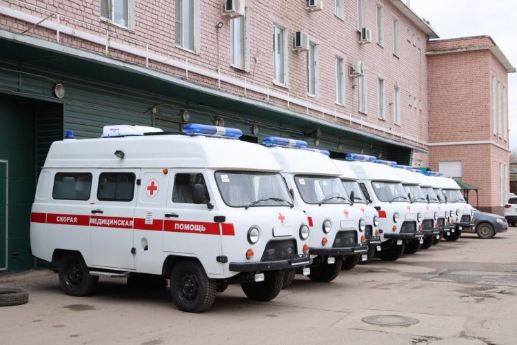 Рязанский регион получил 8 новых автомобилей скорой помощи