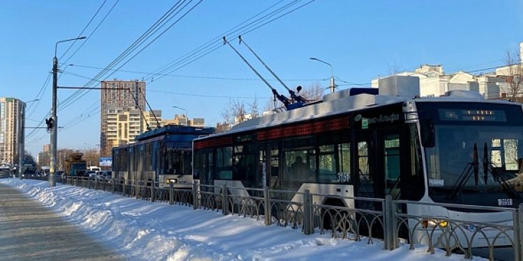 7 декабря в Рязани произошел обрыв троллейбусной сети