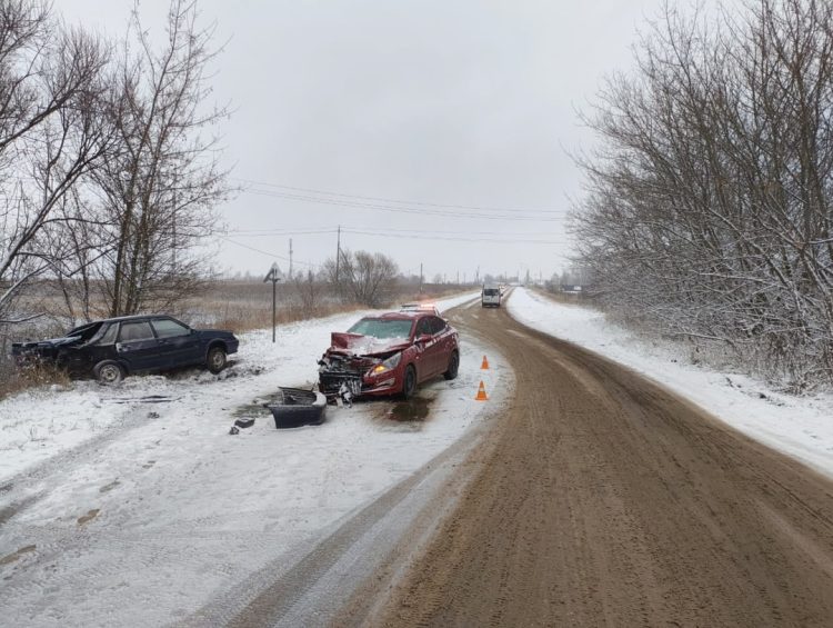 В ДТП в Скопинском районе пострадали три человека