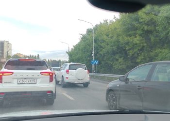 Около рязанского гипермаркета "Глобус" изменилась схема движения Около рязанского гипермаркета «Глобус» изменилась схема движения