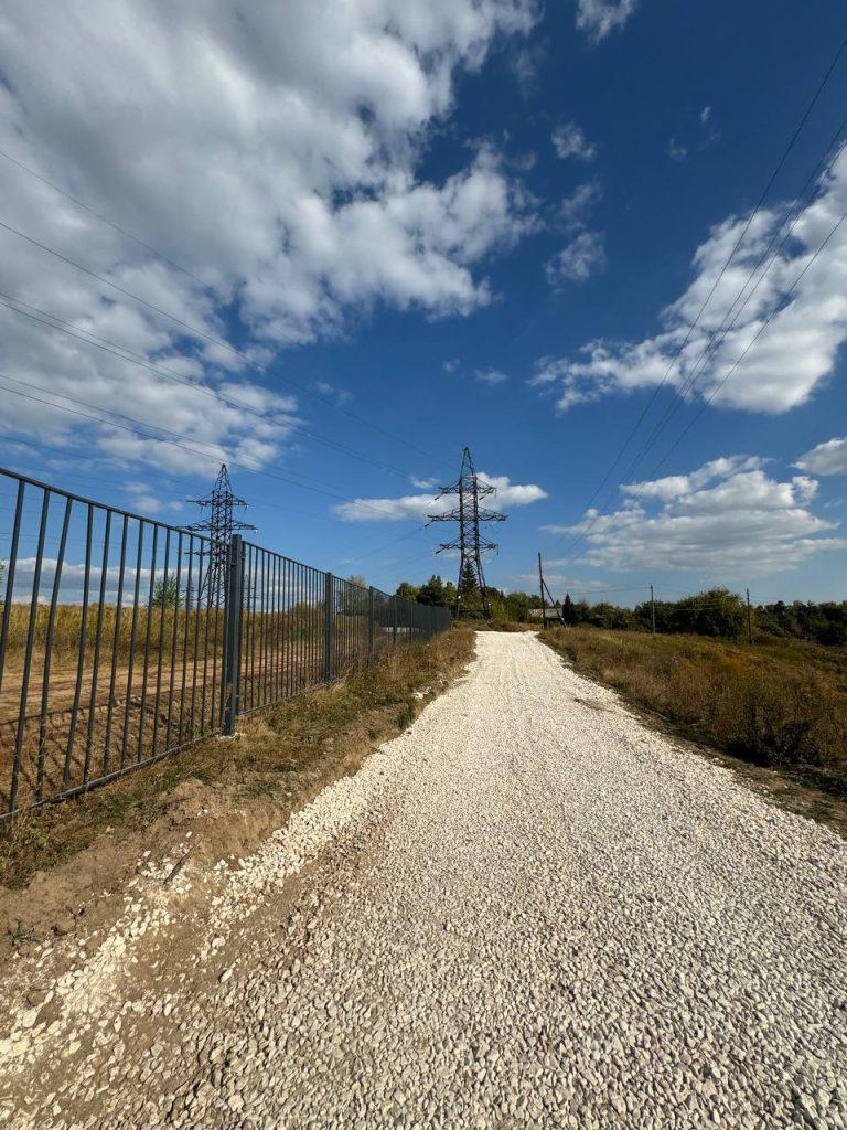 «Северная Компания» построила новую дорогу в рязанской Соколовке