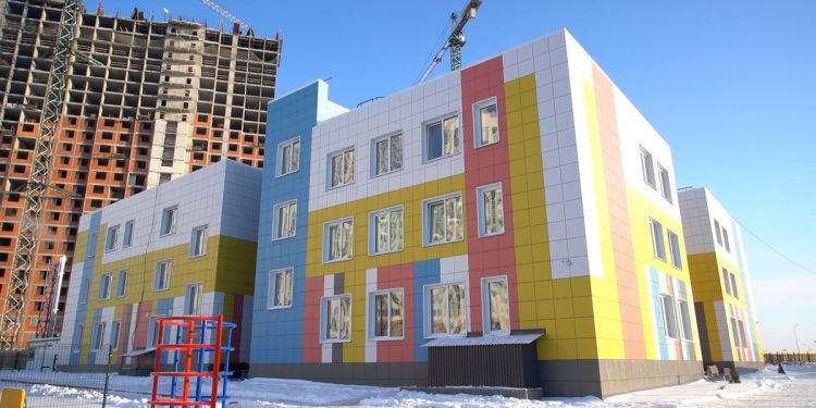 В рязанском Кальном завершили строительство детсада на 224 места