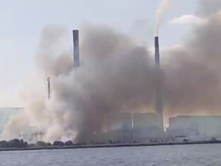 Причиной задымления в районе Рязанской ГРЭС стало нарушение технологического процесса