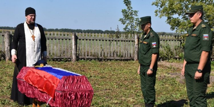 В Спасском районе простились с погибшим на СВО 33-летним Александром Карнагой