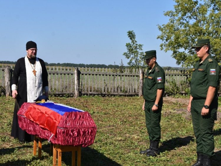 В Спасском районе простились с погибшим на СВО 33-летним Александром Карнагой