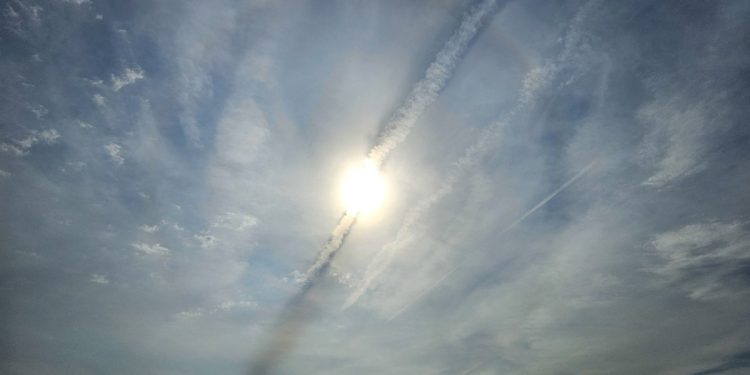 Над Рязанью запечатлели солнечное гало