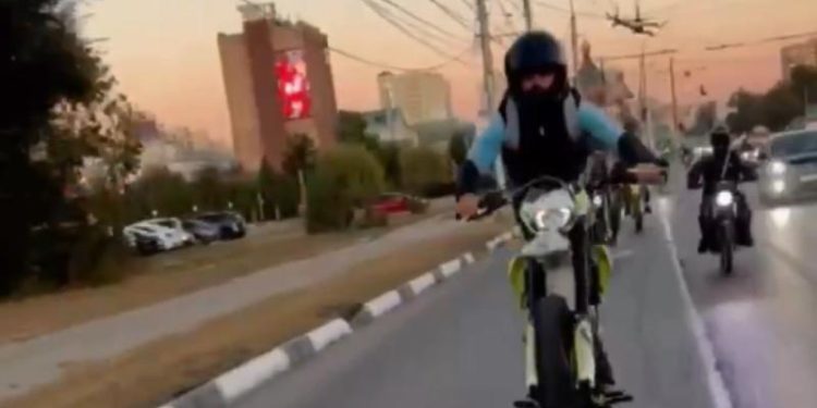 Рязанские байкеры создали аварийные ситуации на Московском шоссе