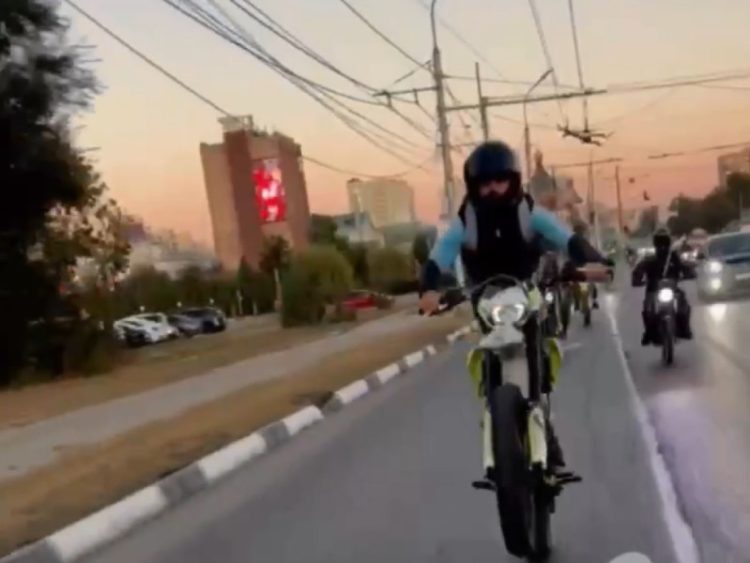 Рязанские байкеры создали аварийные ситуации на Московском шоссе