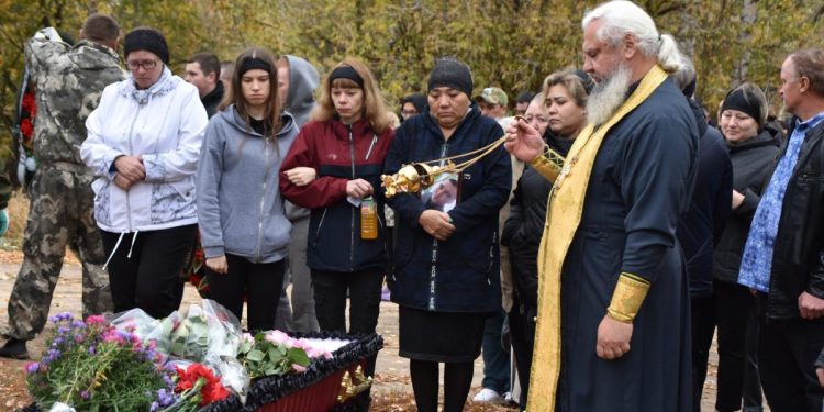 В Рязанском регионе простились с погибшим на СВО 27-летним Вячеславом Переведенцевым