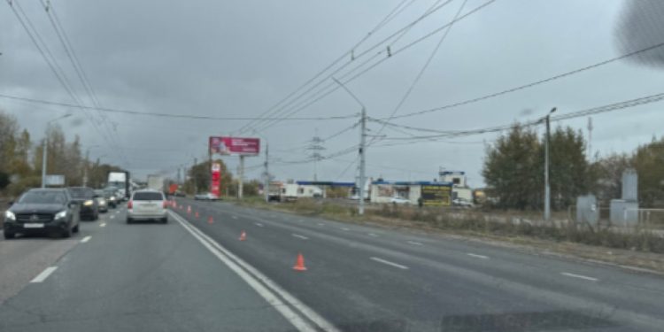 Возле Дягилевского поста ГАИ оборвались троллейбусные провода