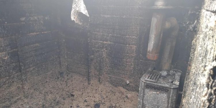 В Спасске-Рязанском из-за неисправности дымохода печи сгорела баня В Спасске-Рязанском из-за неисправности дымохода печи сгорела баня