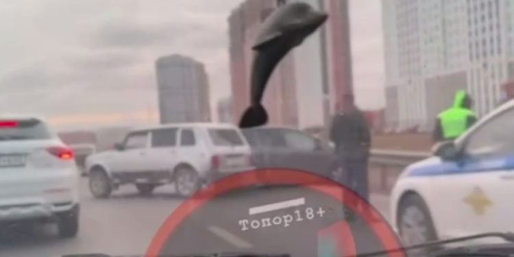 На Северной окружной 24 октября столкнулись три автомобиля