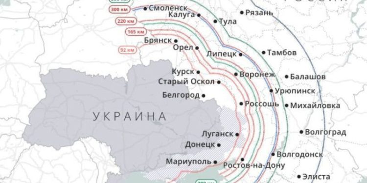 Рязанская область попадает в зону поражения дальнобойных ракет ВСУ