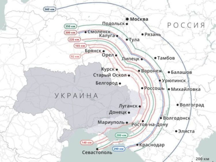 Рязанская область попадает в зону поражения дальнобойных ракет ВСУ