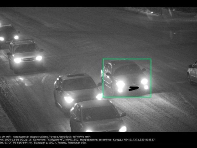 Рязанских водителей предупредили о новой дорожной камере у гипермаркета "Глобус"