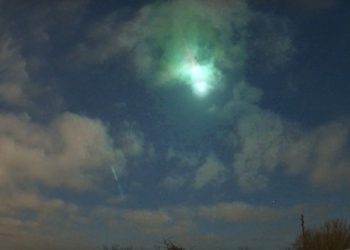 Над Спасским районом засняли болид