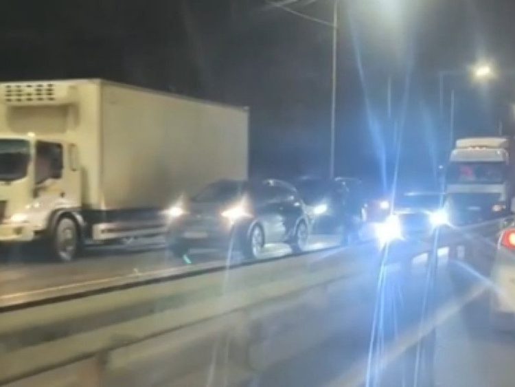 Из-за ДТП на Южной окружной в Рязани образовалась огромная пробка