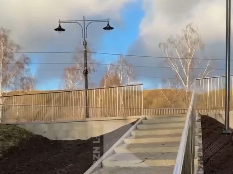 Напротив рязанского Кремлевского Вала появилась новая смотровая площадка