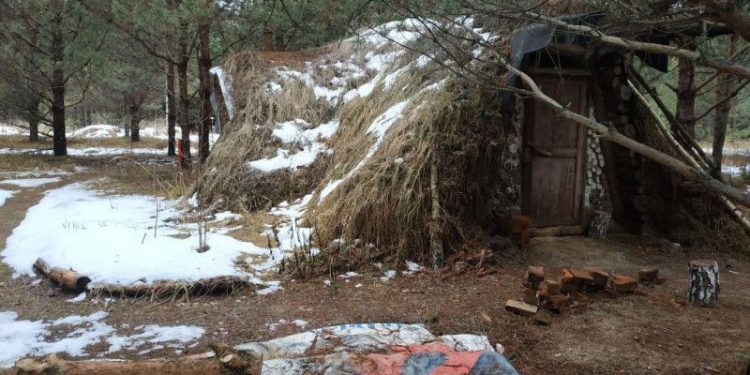 В рязанском лесу обнаружили «нору хоббита»