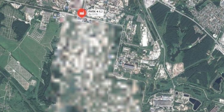 Сервис "Яндекс Карты" заретушировали территорию рязанского нефтезавода Сервис «Яндекс Карты» заретушировали территорию рязанского нефтезавода