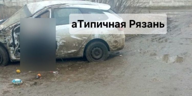 В Сети появились жуткие снимки с места смертельного ДТП в рязанском Скопине