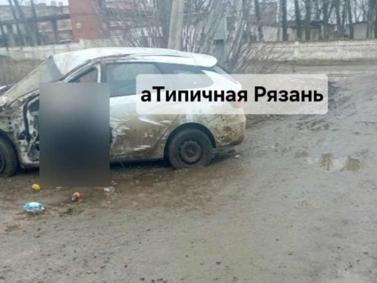 В Сети появились жуткие снимки с места смертельного ДТП в рязанском Скопине