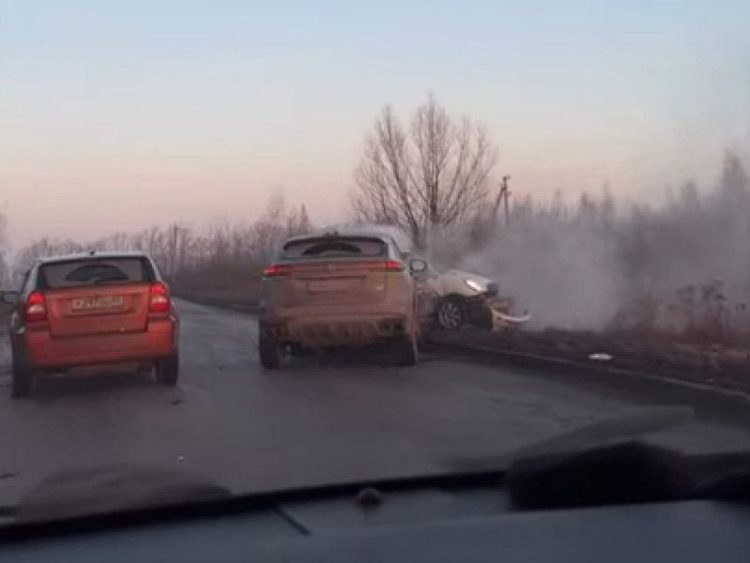 В Рыбновском районе произошло серьезное ДТП
