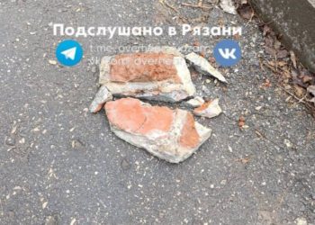 Горожане боятся, что на них обвалится часть Борисоглебского собора в Рязани