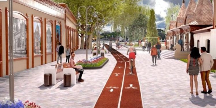 Для рязанцев опубликовали проект благоустройства рязанской улицы Садовой