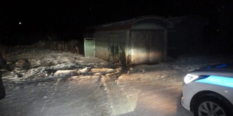 В Скопинском районе водитель легковушки врезался в гараж и уехал с места происшествия