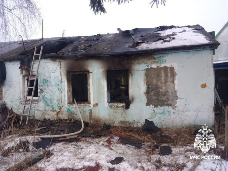 В деревне Мордасово Шиловского района сгорел жилой дом