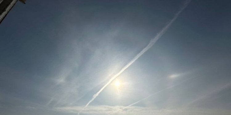 В небе над Рязанью запечатлели солнечное гало